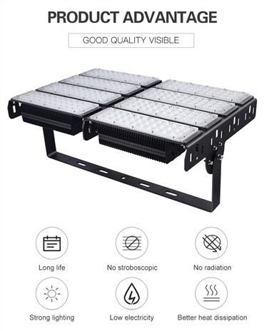 400 W LED-valgusti staadionil