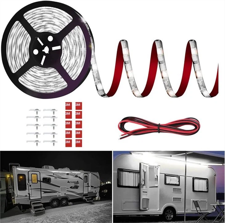 Matkaauto markiisi LED-tuled