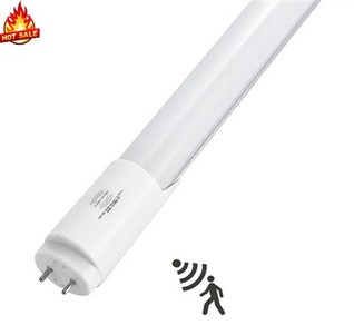 9W sisseehitatud mikrolaineanduriga LED-torulamp parkla jaoks