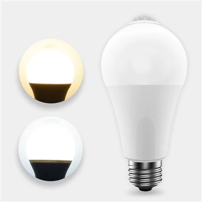 PIR anduri LED pirn