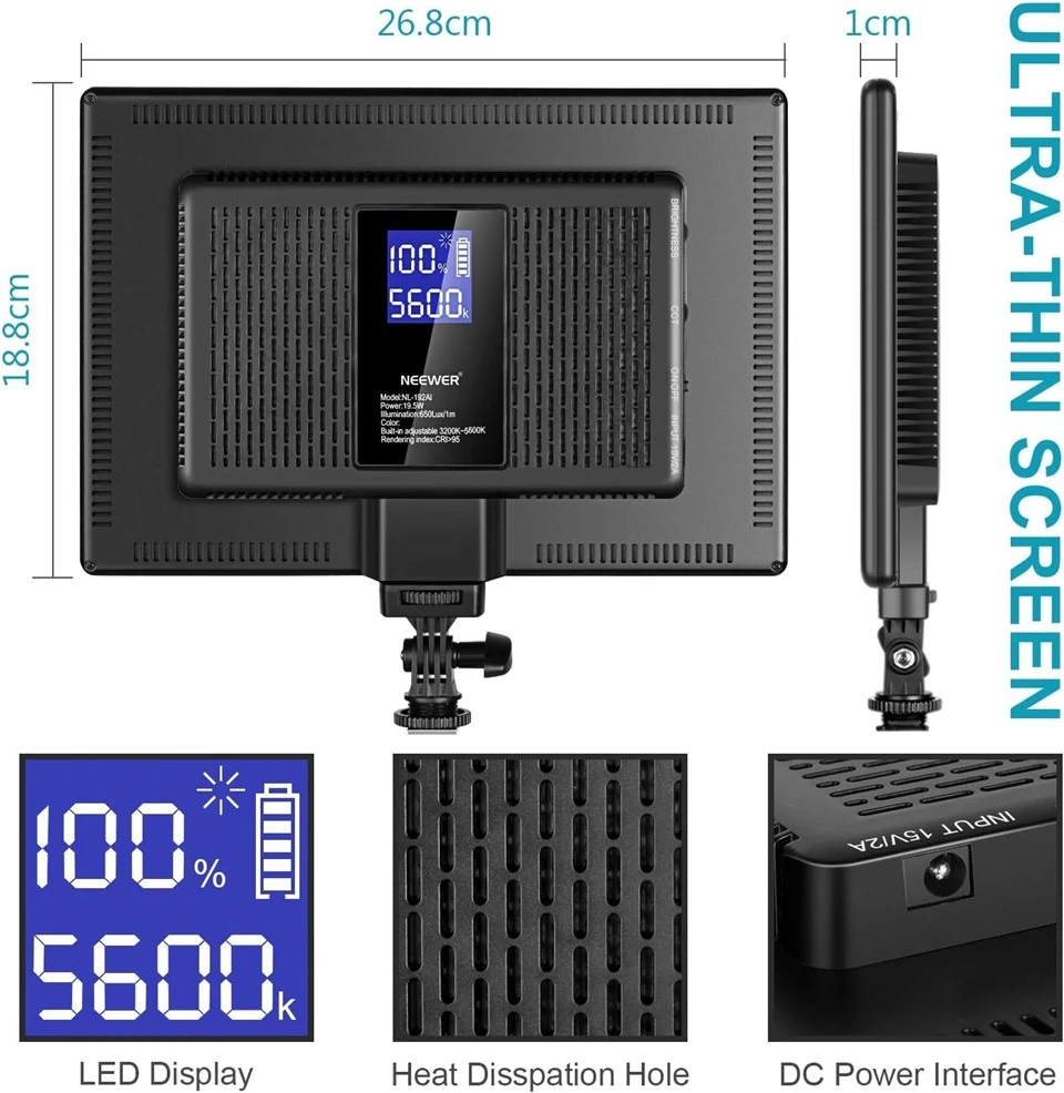 LED Video Light Panel Studio Light factory