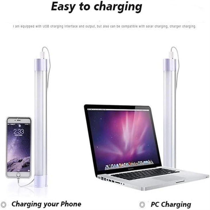 Rechargeable Magnetic LED Work Light, 4400mAh Multi-Use (34cm) factory