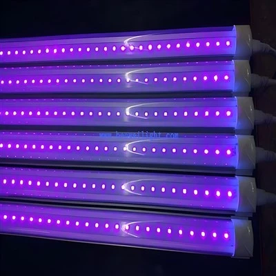 10 W UV LED T8 toruvalgusti AC85-265 V|395 nm|Mitmeotstarbeline