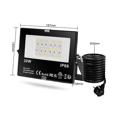 2700K soe valge alumiiniumist LED aiavalgusti