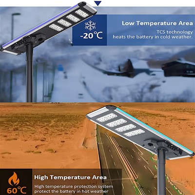 400 W-600 W kõik--ühes päikeseenergia LED tänavavalgusti