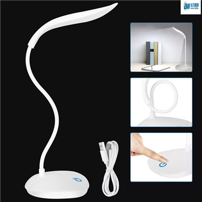 Puudutage hämardatav USB-taaslaetav LED-lauavalgusti