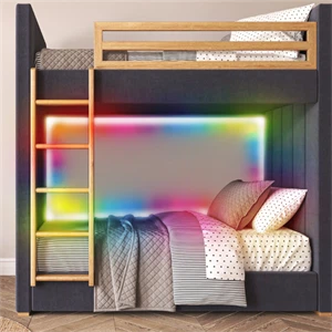 Smart 16.4ft Indoor Multi-Color Sound Reactive LED Light Strip high quality