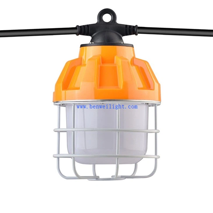 Temporary LED String Lights for Construction Site (2)