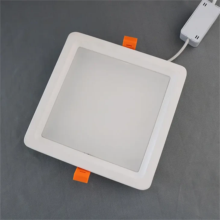 Ultra Slim Downlight 7w 12w 15w 20w 30w Square Recessed Surface Mounted Led Panel Light